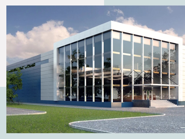 Торговые здания в Реже