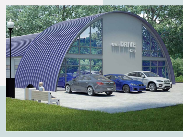 Монтаж ангаров и металлоконструкций от 657 руб.