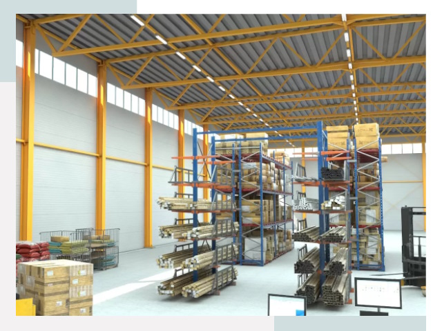 Типовые ангары в Реже