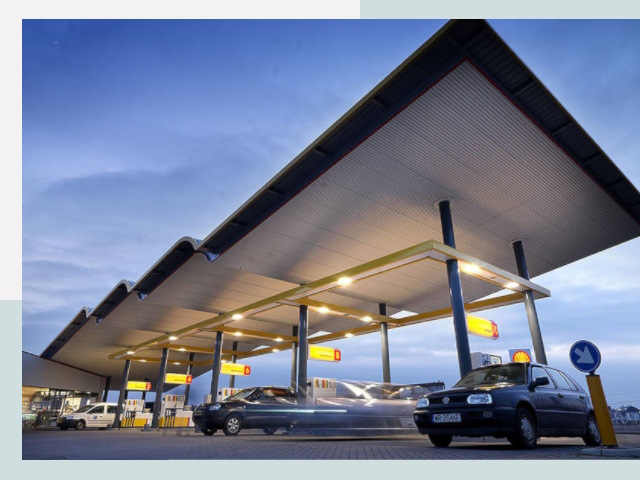 Навесы для АЗС в Реж от 657 руб. - Защита и комфорт
