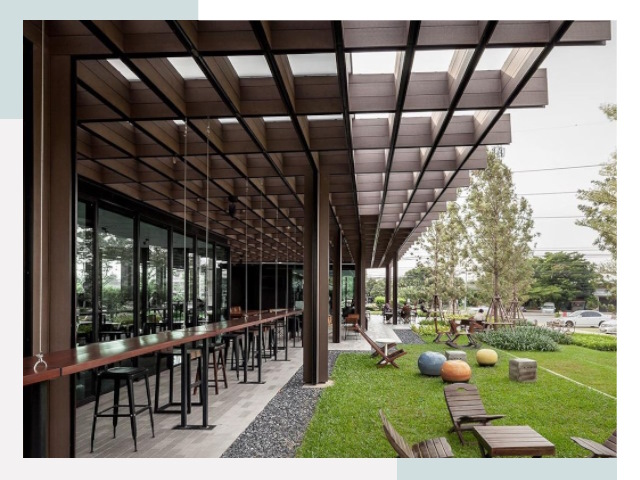 Летние веранды для кафе в Реже