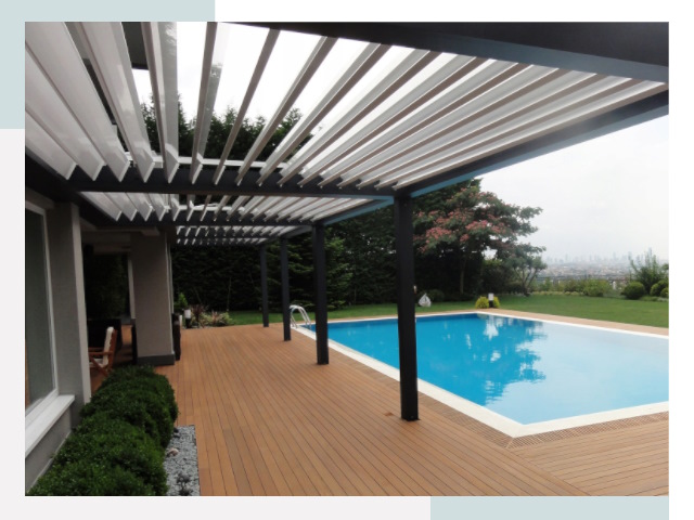 Перголы в Реже