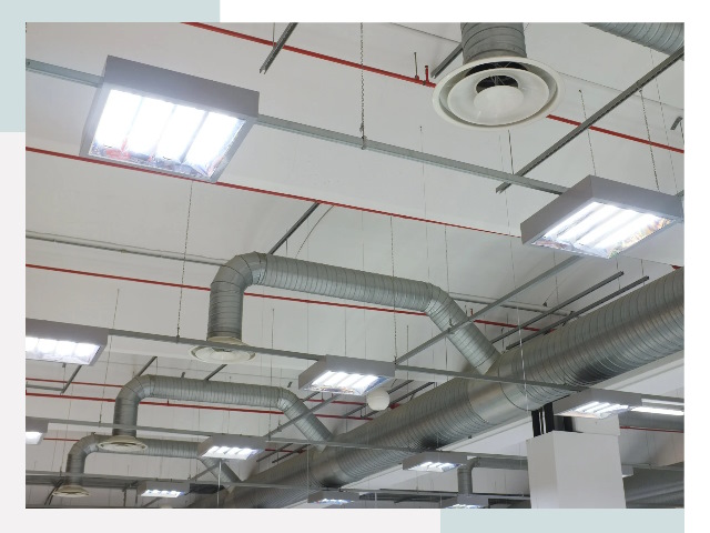 Вентиляция ангаров в Реже