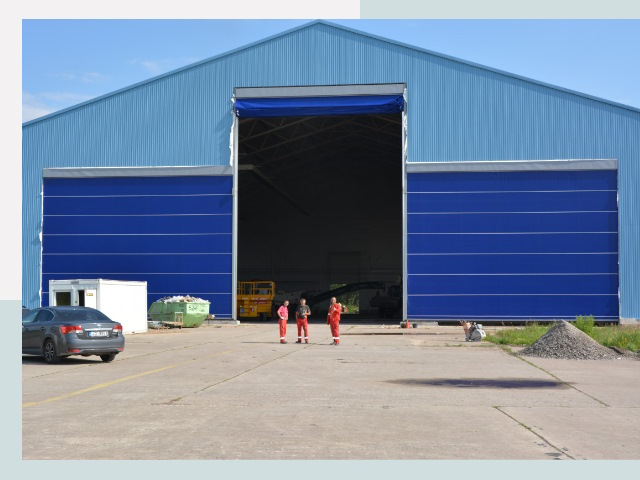 Ангарные ворота в Реж от СтальСтрой-Реж по цене 657 руб.