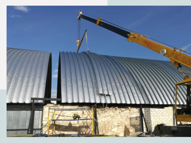 Реконструкция ангаров в Реже от 657 руб.